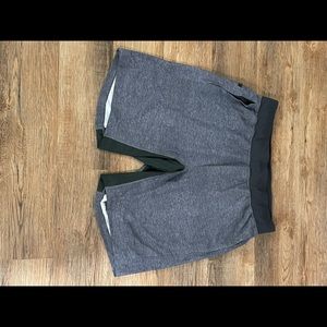 Large Lululemon athletic shorts T.H.E Shorts Linerless 9”
